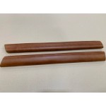Chesil Interior Leather Door Tops Pair.