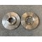 Grooved Front Brake Discs Pair