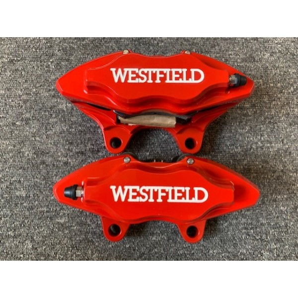 Westfield Front Brake Calipers HS Red - Pair