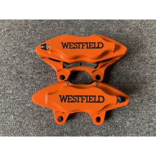 Westfield Front Brake Calipers HS Orange - Pair